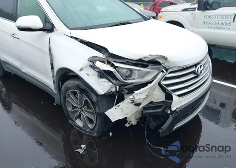 2013 Hyundai Santa Fe Gls from USA, damaged, VIN KM8SNDHF2DU013384